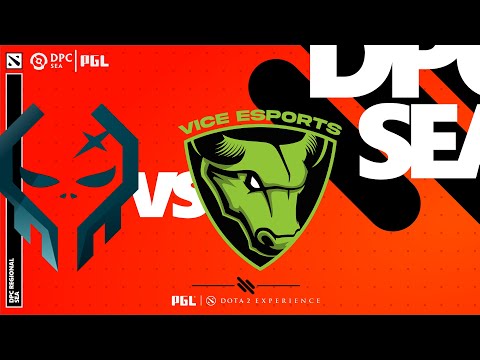 (4K) DPC 2021 SEA - Execration vs Vice - Game 3