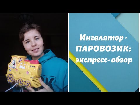 Ингалятор (небулайзер) B.Well PRO-115 'Паровозик': экспресс-обзор