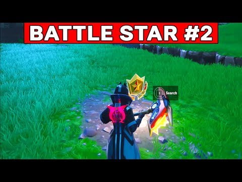 FORTNITE SEASON 10 WEEK 2 SECRET BATTLE STAR LOCATION (Sundown Challenges)