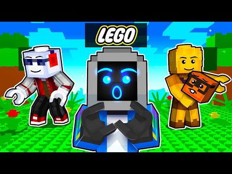 TeeVee Becomes LEGO in Minecraft!