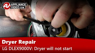Dryer Repair - Will Not Start - Drum Belt