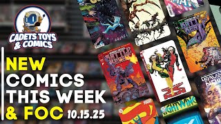 New Comic Book Day October 15th, 2025 - Cadets Toys and Comics