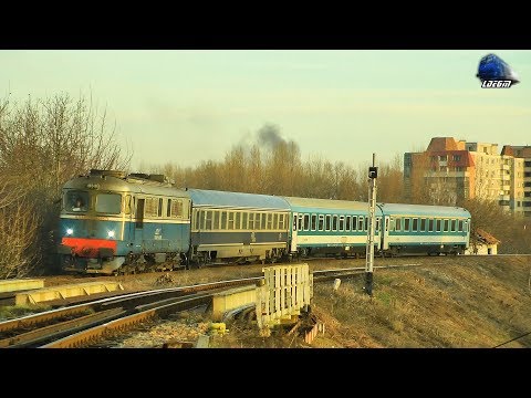060-DA Classic 60-1115-4 & IR366-1”Harghita” Brașov-Budapest Keleti in Oradea - 17 February 2020