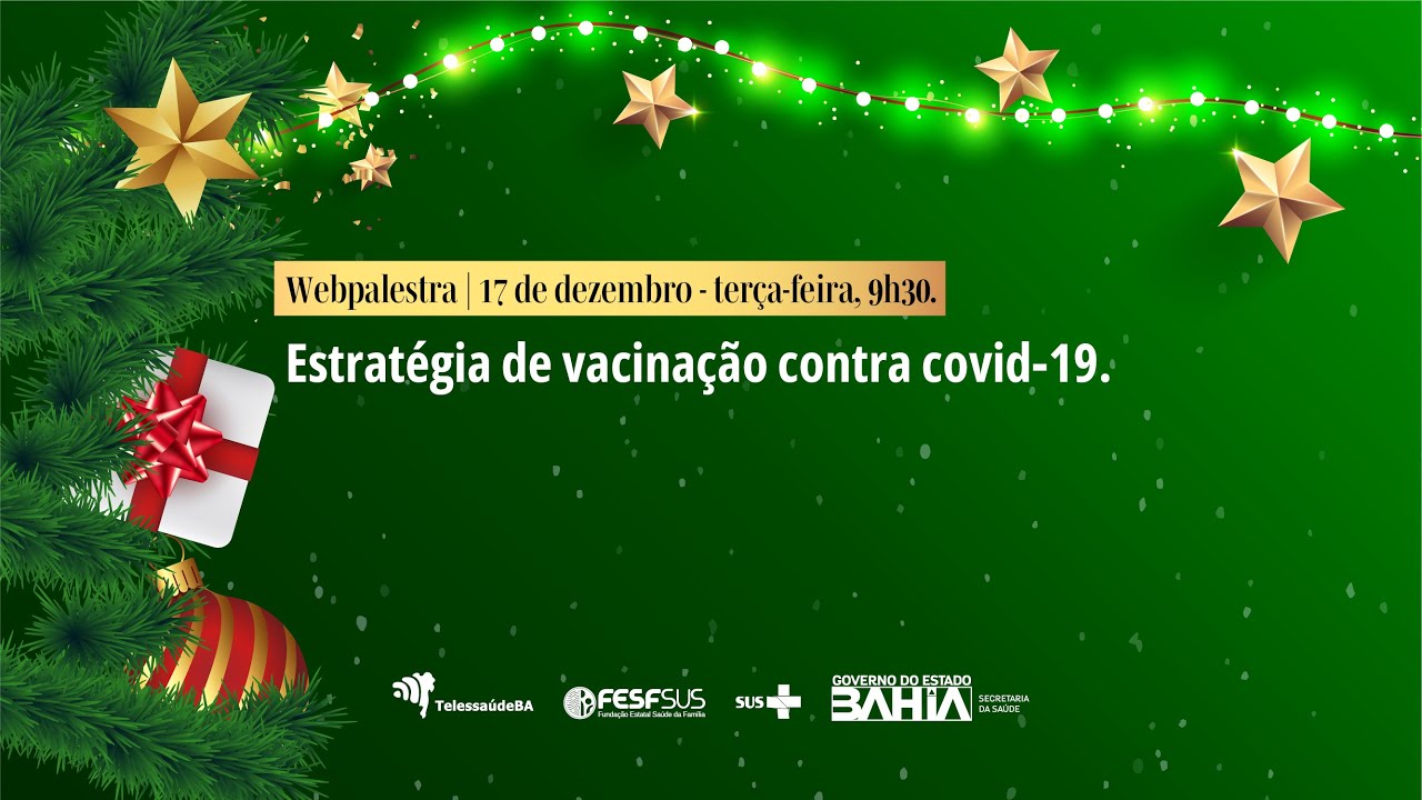 Webpalestra - Estratégia de vacinação contra covid-19