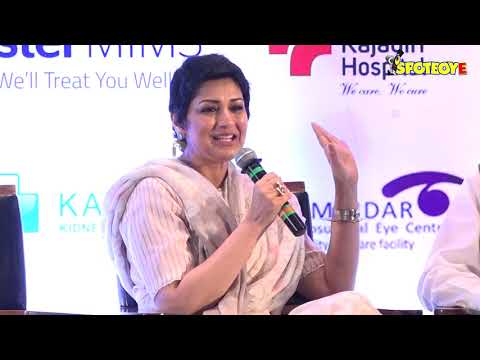 SPOTTED! Sonali Bendre At The Discussion Of 5th International Conference 'Cahocon' 2019