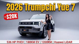 Download lagu NEW 2026 GAC Trumpchi Yue 7 FIRST LOOK: Defender Killer? PHEV Off-Road SUV Revealed! mp3