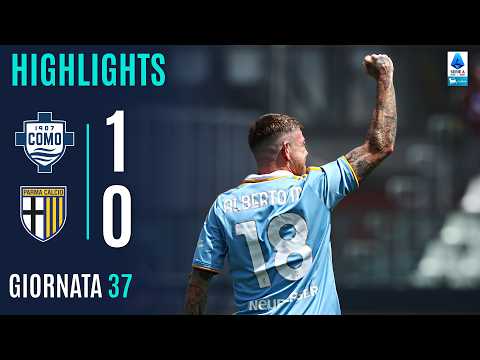 Moreno Tiene in Vita il Sogno Champions | COMO-PARMA 1-0 | HIGHLIGHTS | SERIE A ENILIVE 2025/26