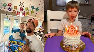 He's 6 Years Old Now, We Saw Hadestown & We Started A Patreon! | Birthday Home Vlog