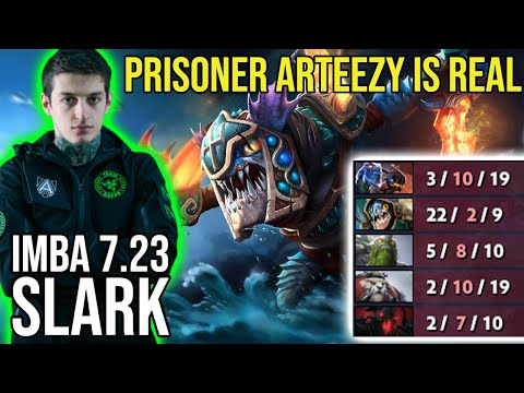 (Smurf) NIKOBABY Slark 1 Vs 9 Mode. Carzy 31 Perma Agility Monster Slark.