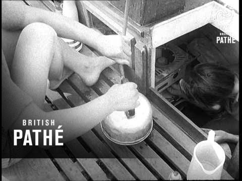 Â£200 Boat Prepares To Cross The Atlantic (1955)