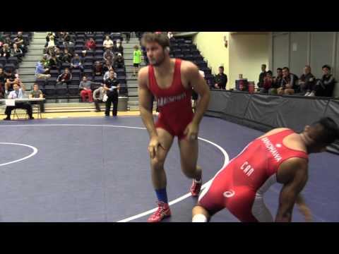 2015 SFU Invitational 97 kg Gold Nishanpreet Randhawa vs Finn Higgins