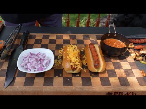 Best Grilled Hot Dogs Recipe | Hot Dogs 3 ways | Italian Hot Dogs, Chili Hot Dogs, Chili and Bean HD