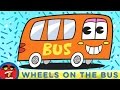Wheels On The Bus With Dinosaurs Fredbot Nursery Rhymes Lucy The Dinosaur