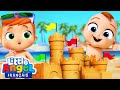 Mon château de sable | Comptines avec Bébé Louis | Little Angel Français