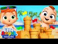 Mon château de sable | Comptines avec Bébé Louis | Little Angel Français