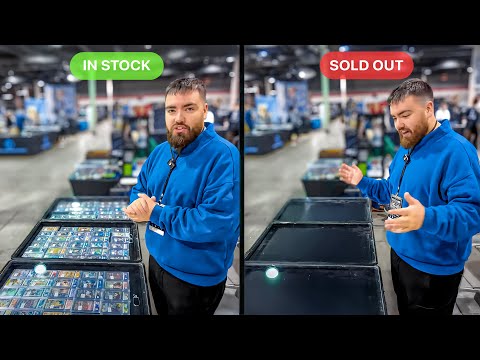 I Sold Out in America! | Pokémon Vendor POV at Chicago Collect-a-Con