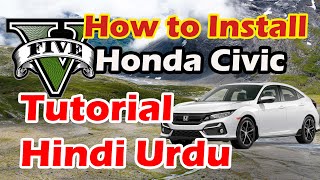 How to Install Honda Civic in GTA 5 | How to Install Pakistani Cars in GTA 5 | by SF Computers