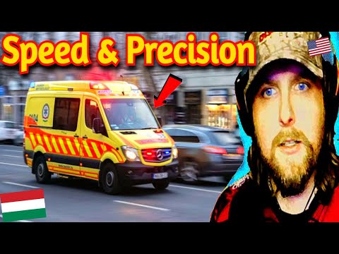 American Reacts to Amazing Ambulance Driver Response in Hungary