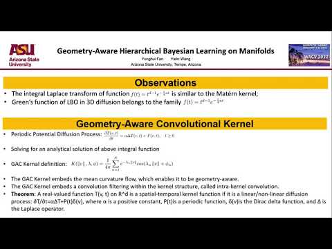 Geometry-Aware Hierarchical Bayesian Learning on Manifolds