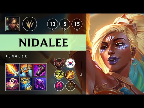 Nidalee Jungle vs Sylas - KR Grandmaster Patch 25.19