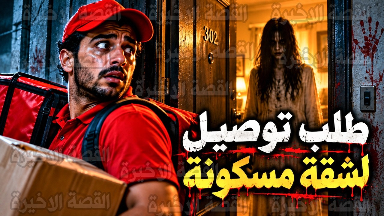 قصص رعب : طلب توصيل لشقة مسكونة