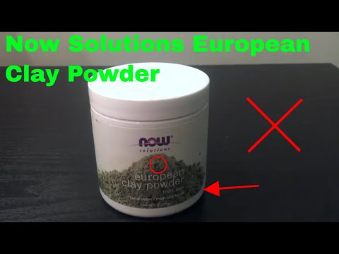 How to use now solutions european clay powder review