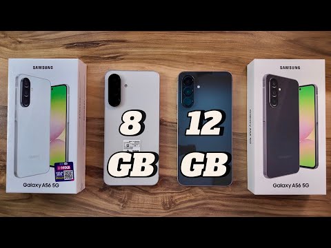 Samsung Galaxy A56 - 8GB RAM vs 12GB RAM