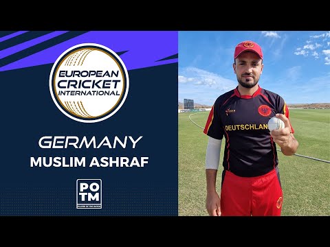 POTM: M.Ashraf - GER vs ITA  Highlights Grizzly Bear ECI Spanish T20I Tri-Series, Nov 2022 ECI22.032