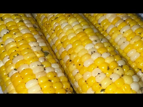 Juicy Tender Oven Roasted Corn On The Cob
