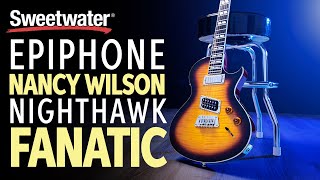 Video thumbnail for Epiphone Nancy Wilson Nighthawk Fanatic Electric Guitar Demo by Sweetwater