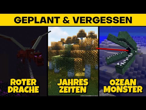EinfachGustaf - Planned Minecraft features that NEVER appeared