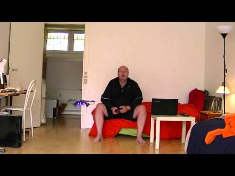 MongoTV_469 - Mongo Drones - Hjernedøde John Træne Igen Med  Huiying HY852 Micro Drone