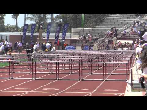 Pac 12 2013 - 100M HH Women -  2 Heats
