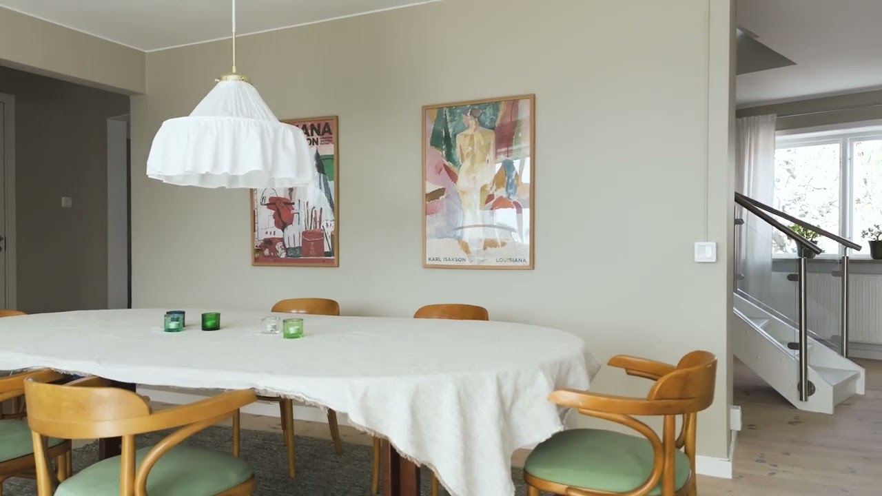 7 rum Villa på Bygatan 50 Gamla Viken Höganäs kommun - video