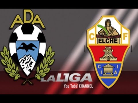 Gol de Jean Sylvain Babin (1-0) en el AD Alcorcón - Elche CF - HD