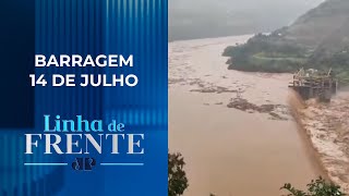 Eduardo Leite detalha rompimento da barragem no Rio Grande do Sul