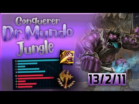 CONQUEROR MUNDO IS BEYOND BROKEN!!! HARD CARRY FROM JUNGLE [Full Gameplay]