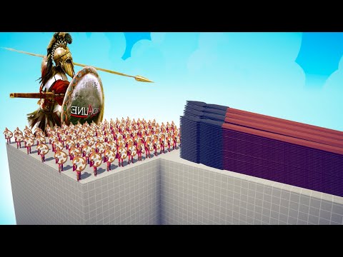 100x SPARTANS + GIANT vs EVERY GOD - TABS | Totally Accurate Battle Simulator 2024