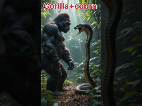 Gorilla+cobra hybrid generate #hybrids #animals #fusion #like #subscribe #trending #comment #support