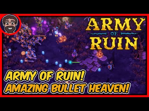 Army of Ruin! Fantastic New Bullet Heaven Horde Survival Game!!!