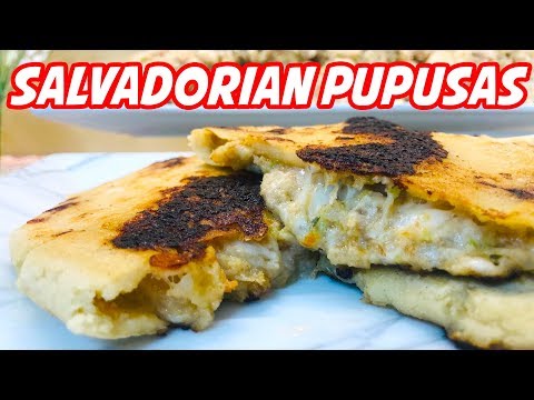 Salvadorian Chicharon Pupusas