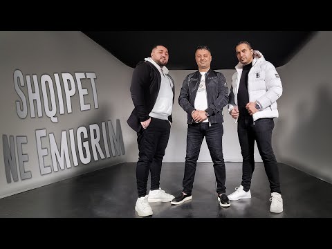 Zani Durrsit & Gezim Shaqja  & Gesi Vishit  SHQIPET NE EMIGRIM (Official Video 6K) 2023