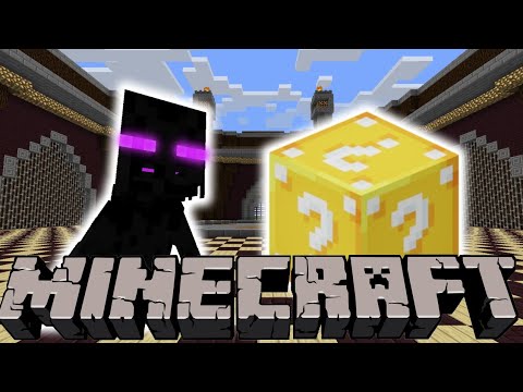 Minecraft Challenge Games - Mutant Enderman - Lucky Block Mini Games
