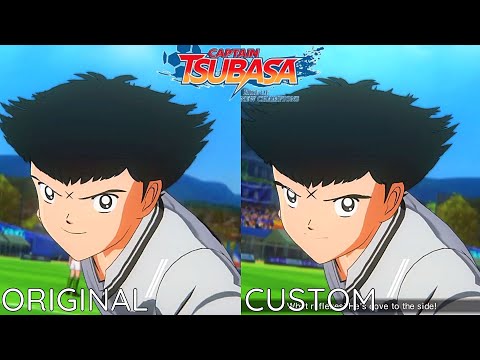 How to Create your Custom Character as Hanji Urabe | Captain Tsubasa Rise of New Champions