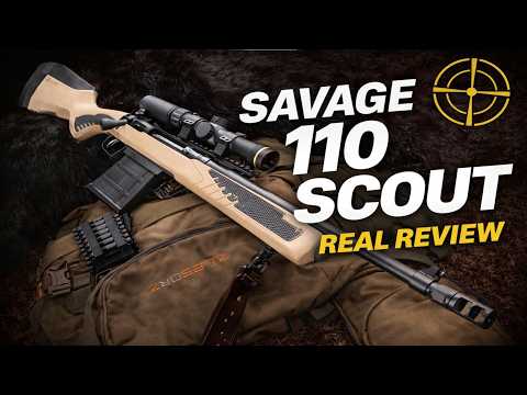 The ABSOLUTE BEST Rifle for Hunters - Savage 110 Scout Review