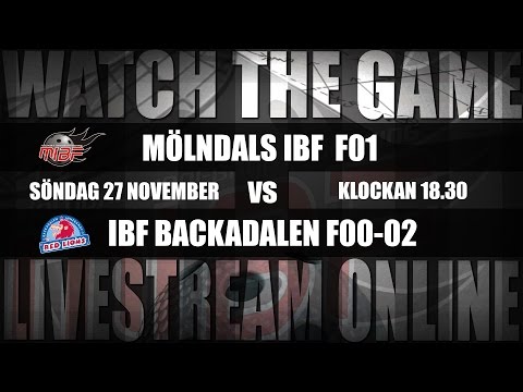 F01: Mölndals IBF F01 - IBF Backadalen F00-02