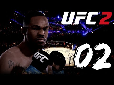 UFC 2 Career Mode Gameplay Walkthrough Part 2 - AMAZING FIGHT WITH JON JONES!