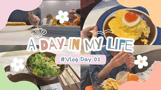 【日常vlog】社会人カップルのとある土日の過ごし方🍳|表参道ランチ|競馬🐎|バーガーキング食べ放題🍔