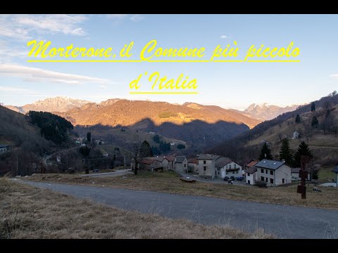 MORTERONE, il Comune più piccolo d'Italia