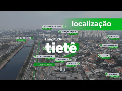 Longitude Tietê | O seu apê na região mais conectada de SP